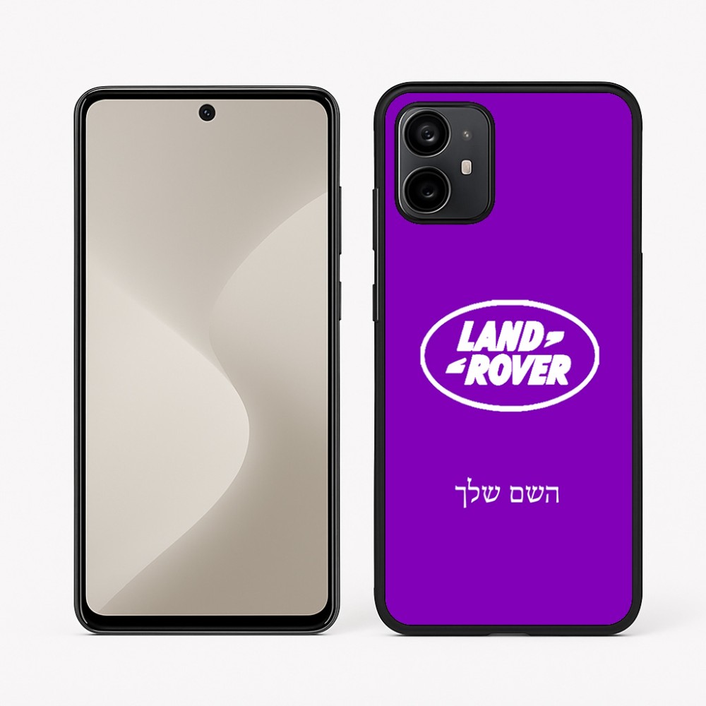 כיסוי בעיצוב אישי עם השם שלך לדגם - Motorola Moto G64 בעיצוב לנד רובר