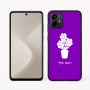 כיסוי בעיצוב אישי עם השם שלך לדגם - Motorola Moto G64 בעיצוב פרח