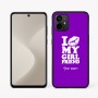 כיסוי בעיצוב אישי עם השם שלך לדגם - Motorola Moto G64 בעיצוב לנשק את החברה שלי