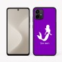 כיסוי בעיצוב אישי עם השם שלך לדגם - Motorola Moto G64 בעיצוב בתולת ים - אישה