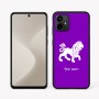 כיסוי בעיצוב אישי עם השם שלך לדגם - Motorola Moto G64 בעיצוב מזלות - אריה