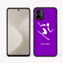 כיסוי בעיצוב אישי עם השם שלך לדגם - Motorola Moto G64 בעיצוב סקי אולימפי
