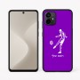 כיסוי בעיצוב אישי עם השם שלך לדגם - Motorola Moto G64 בעיצוב שחקן כדורגל