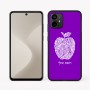 כיסוי בעיצוב אישי עם השם שלך לדגם - Motorola Moto G64 בעיצוב הדפס תפוח