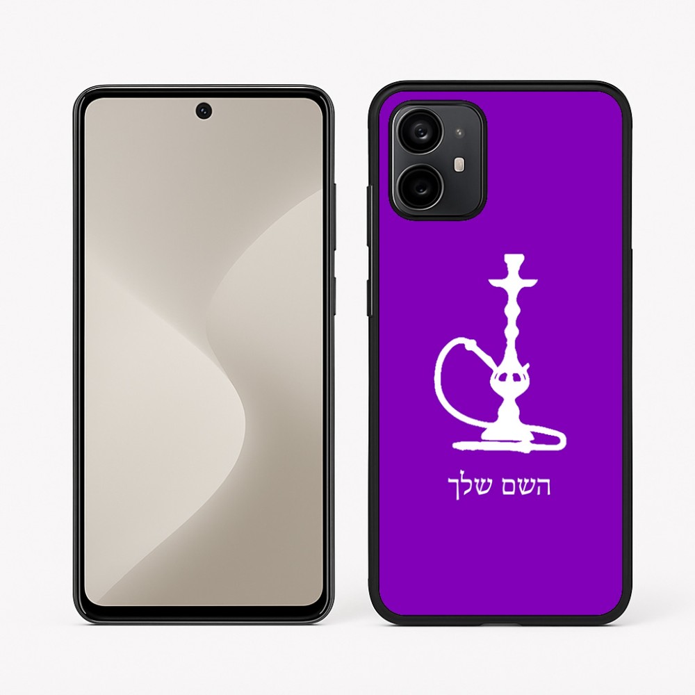 כיסוי בעיצוב אישי עם השם שלך לדגם - Motorola Moto G64 בעיצוב נרגילה