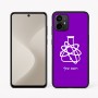 כיסוי בעיצוב אישי עם השם שלך לדגם - Motorola Moto G64 בעיצוב מעבדה