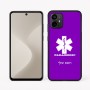 כיסוי בעיצוב אישי עם השם שלך לדגם - Motorola Moto G64 בעיצוב חובש