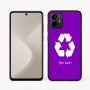 כיסוי בעיצוב אישי עם השם שלך לדגם - Motorola Moto G64 בעיצוב למחזר