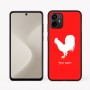 כיסוי בעיצוב אישי עם השם שלך לדגם - Motorola Moto G64 בעיצוב תרנגול
