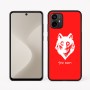 כיסוי בעיצוב אישי עם השם שלך לדגם - Motorola Moto G64 בעיצוב זאב
