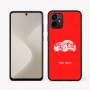 כיסוי בעיצוב אישי עם השם שלך לדגם - Motorola Moto G64 בעיצוב מכונית