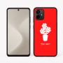 כיסוי בעיצוב אישי עם השם שלך לדגם - Motorola Moto G64 בעיצוב פרח