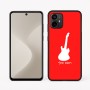 כיסוי בעיצוב אישי עם השם שלך לדגם - Motorola Moto G64 בעיצוב גיטרה