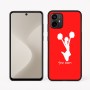 כיסוי בעיצוב אישי עם השם שלך לדגם - Motorola Moto G64 בעיצוב מעודדת