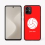 כיסוי בעיצוב אישי עם השם שלך לדגם - Motorola Moto G64 בעיצוב כדור כדורעף