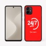 כיסוי בעיצוב אישי עם השם שלך לדגם - Motorola Moto G64 בעיצוב 24 ביולי