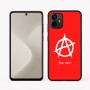 כיסוי בעיצוב אישי עם השם שלך לדגם - Motorola Moto G64 בעיצוב אנרכיה