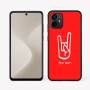 כיסוי בעיצוב אישי עם השם שלך לדגם - Motorola Moto G64 בעיצוב יד סלע