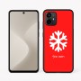 כיסוי בעיצוב אישי עם השם שלך לדגם - Motorola Moto G64 בעיצוב שלג