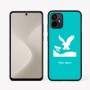 כיסוי בעיצוב אישי עם השם שלך לדגם - Motorola Moto G64 בעיצוב נשר אמריקאי