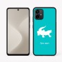 כיסוי בעיצוב אישי עם השם שלך לדגם - Motorola Moto G64 בעיצוב תנין