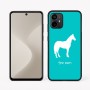 כיסוי בעיצוב אישי עם השם שלך לדגם - Motorola Moto G64 בעיצוב סוס