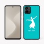 כיסוי בעיצוב אישי עם השם שלך לדגם - Motorola Moto G64 בעיצוב בלרינה