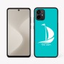 כיסוי בעיצוב אישי עם השם שלך לדגם - Motorola Moto G64 בעיצוב סירה