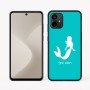 כיסוי בעיצוב אישי עם השם שלך לדגם - Motorola Moto G64 בעיצוב בתולת ים - אישה