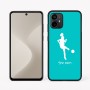 כיסוי בעיצוב אישי עם השם שלך לדגם - Motorola Moto G64 בעיצוב שחקנית כדורגל - אישה