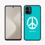 כיסוי בעיצוב אישי עם השם שלך לדגם - Motorola Moto G64 בעיצוב סמל השלום