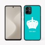כיסוי בעיצוב אישי עם השם שלך לדגם - Motorola Moto G64 בעיצוב כתר מלכותי