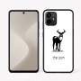 כיסוי בעיצוב אישי עם השם שלך לדגם - Motorola Moto G64 בעיצוב צבי