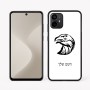 כיסוי בעיצוב אישי עם השם שלך לדגם - Motorola Moto G64 בעיצוב ראש נשר