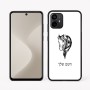 כיסוי בעיצוב אישי עם השם שלך לדגם - Motorola Moto G64 בעיצוב ראש סוס