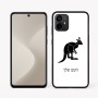 כיסוי בעיצוב אישי עם השם שלך לדגם - Motorola Moto G64 בעיצוב קנגורו