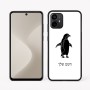 כיסוי בעיצוב אישי עם השם שלך לדגם - Motorola Moto G64 בעיצוב פינגווין