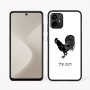 כיסוי בעיצוב אישי עם השם שלך לדגם - Motorola Moto G64 בעיצוב תרנגול