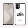 כיסוי בעיצוב אישי עם השם שלך לדגם - Motorola Moto G64 בעיצוב מכונית