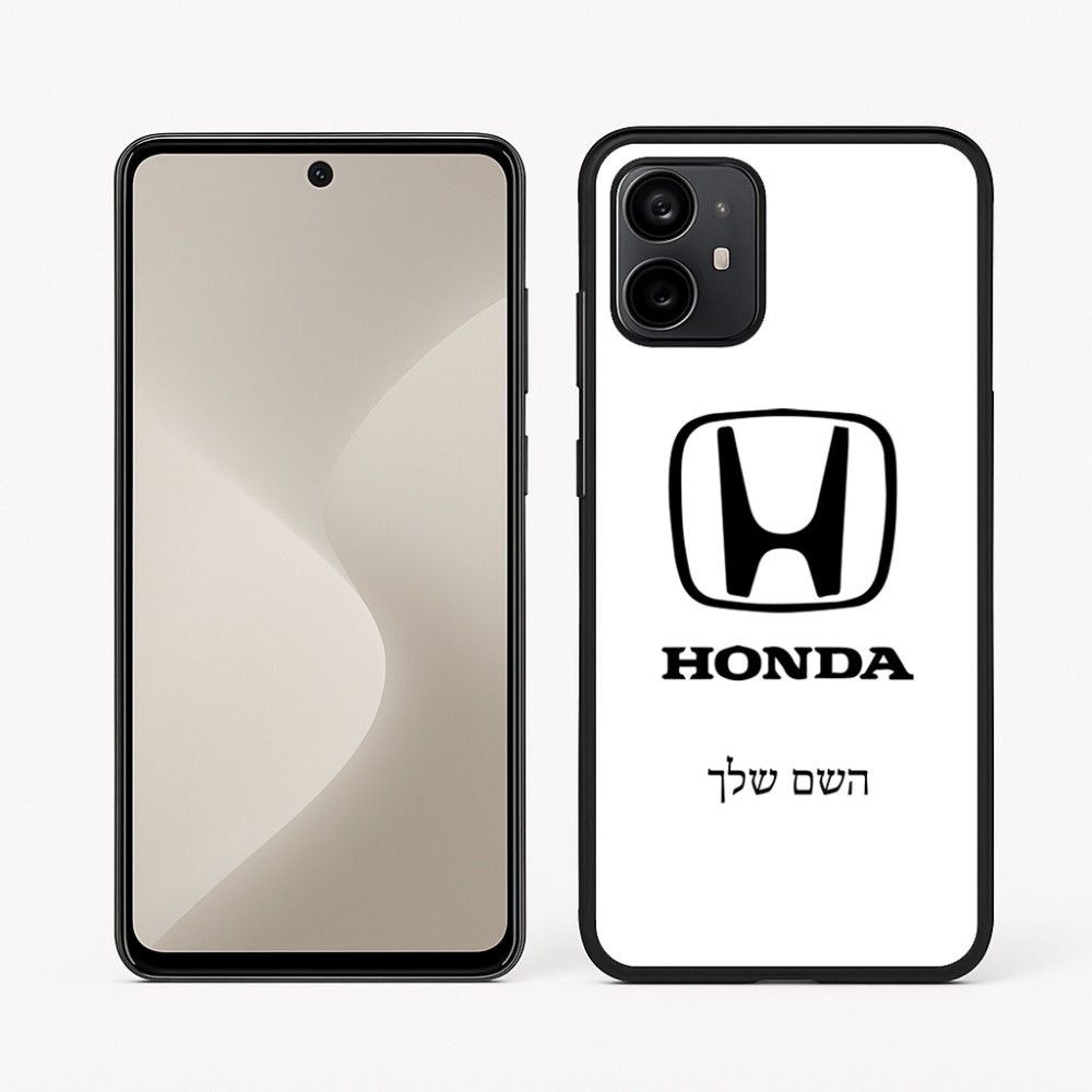 כיסוי בעיצוב אישי עם השם שלך לדגם - Motorola Moto G64 בעיצוב הונדה 2