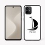כיסוי בעיצוב אישי עם השם שלך לדגם - Motorola Moto G64 בעיצוב סירה