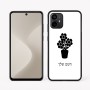 כיסוי בעיצוב אישי עם השם שלך לדגם - Motorola Moto G64 בעיצוב פרח
