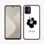 כיסוי בעיצוב אישי עם השם שלך לדגם - Motorola Moto G64 בעיצוב פרח היביסקוס