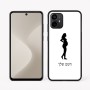 כיסוי בעיצוב אישי עם השם שלך לדגם - Motorola Moto G64 בעיצוב אישה בהריון