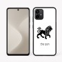 כיסוי בעיצוב אישי עם השם שלך לדגם - Motorola Moto G64 בעיצוב מזלות - אריה