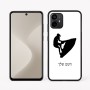 כיסוי בעיצוב אישי עם השם שלך לדגם - Motorola Moto G64 בעיצוב אופנוע ים