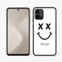 כיסוי בעיצוב אישי עם השם שלך לדגם - Motorola Moto G64 בעיצוב סמיילי