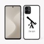 כיסוי בעיצוב אישי עם השם שלך לדגם - Motorola Moto G64 בעיצוב טלסקופ