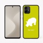 כיסוי בעיצוב אישי עם השם שלך לדגם - Motorola Moto G64 בעיצוב קרנף