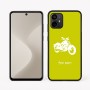 כיסוי בעיצוב אישי עם השם שלך לדגם - Motorola Moto G64 בעיצוב הארלי-דיווידסון